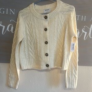 Brand New cropped wool sweater old navy
